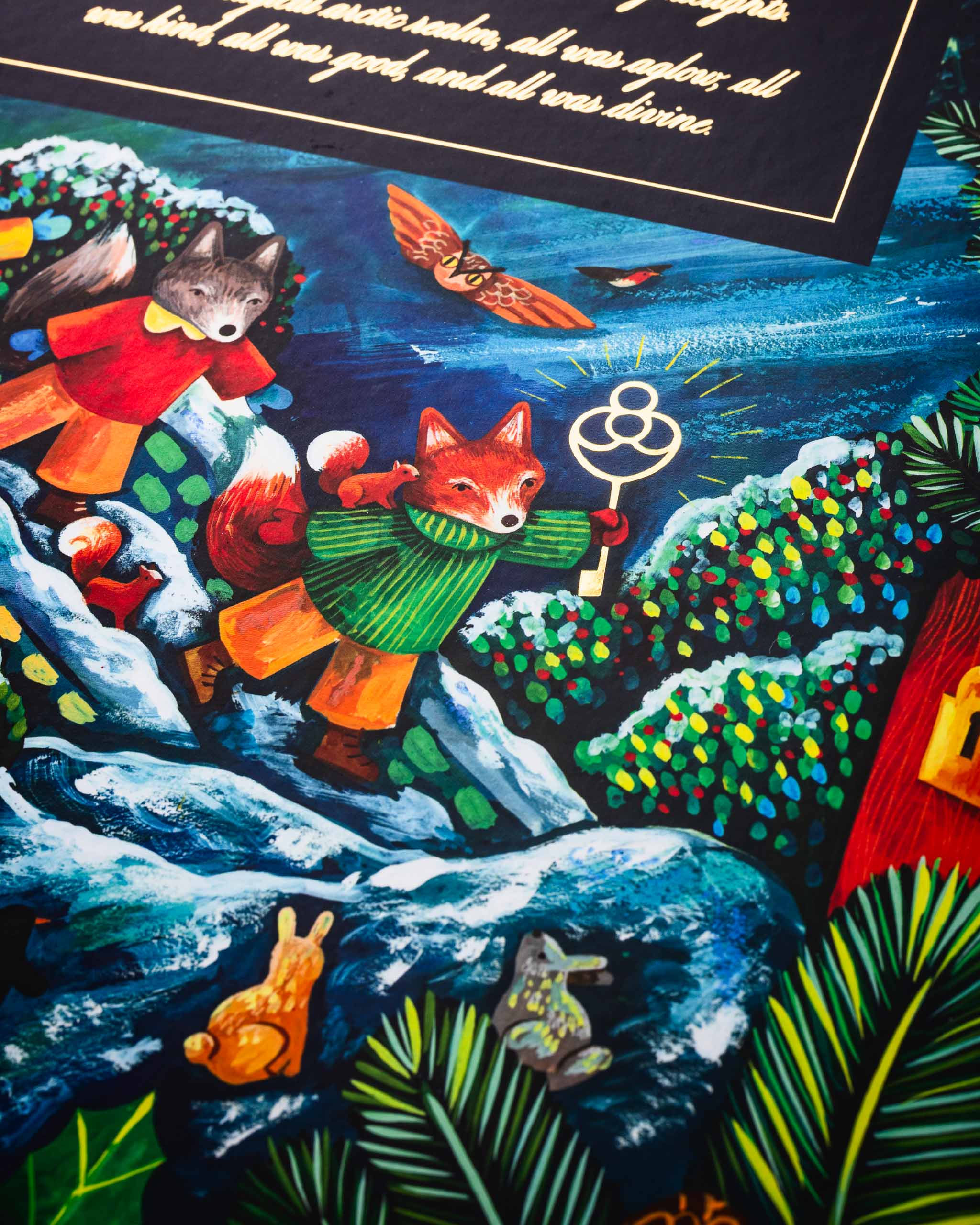 Chocolate Advent Calendar - Winter Fox - Image 10
