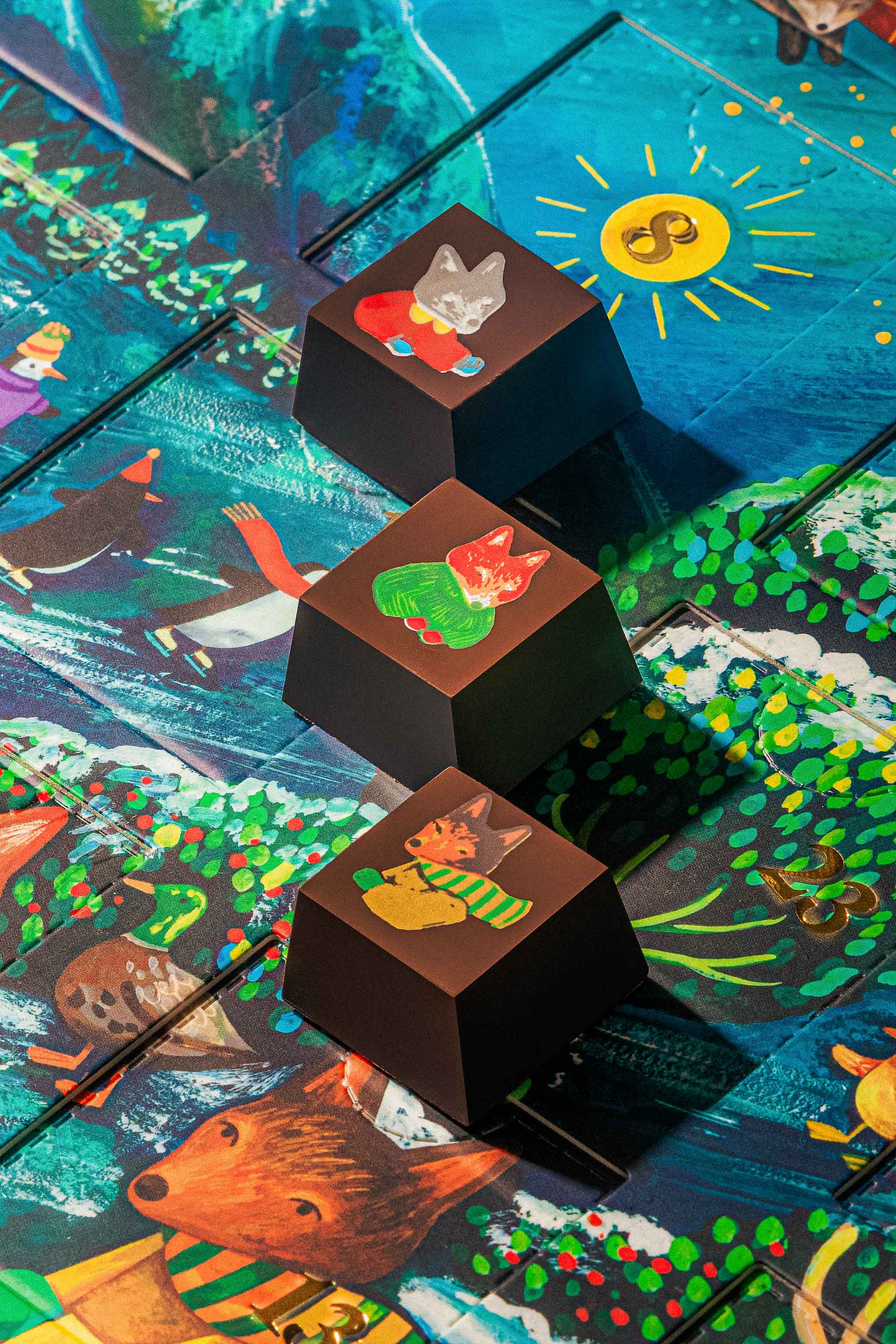 Chocolate Advent Calendar - Winter Fox - Image 4