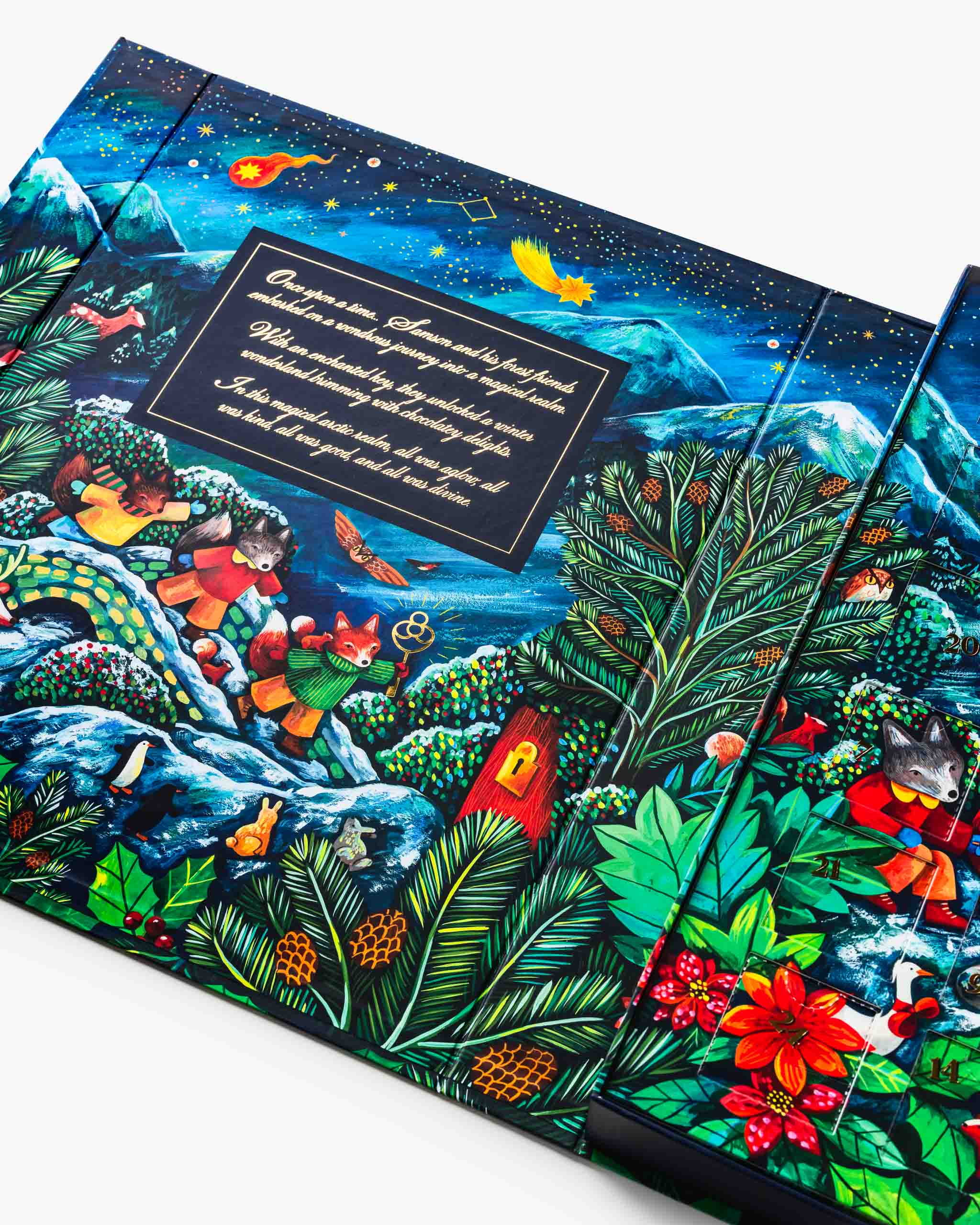 Chocolate Advent Calendar - Winter Fox - Image 7