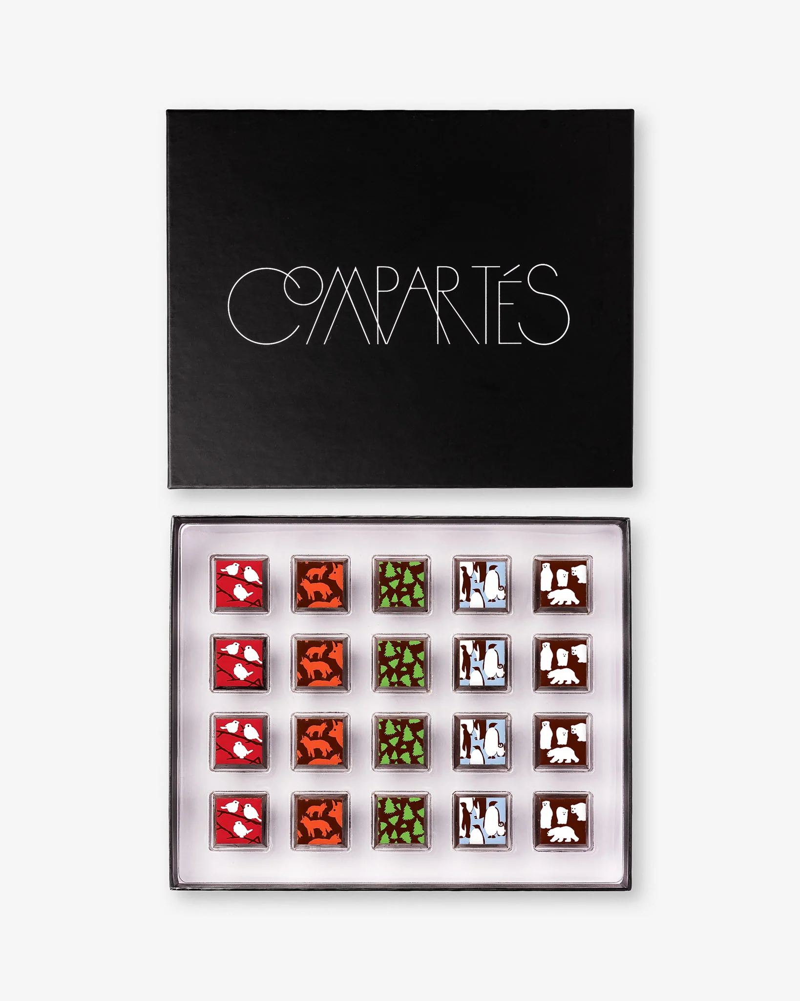 20 Piece Holiday Chocolate Truffles Gift Box - Image 2