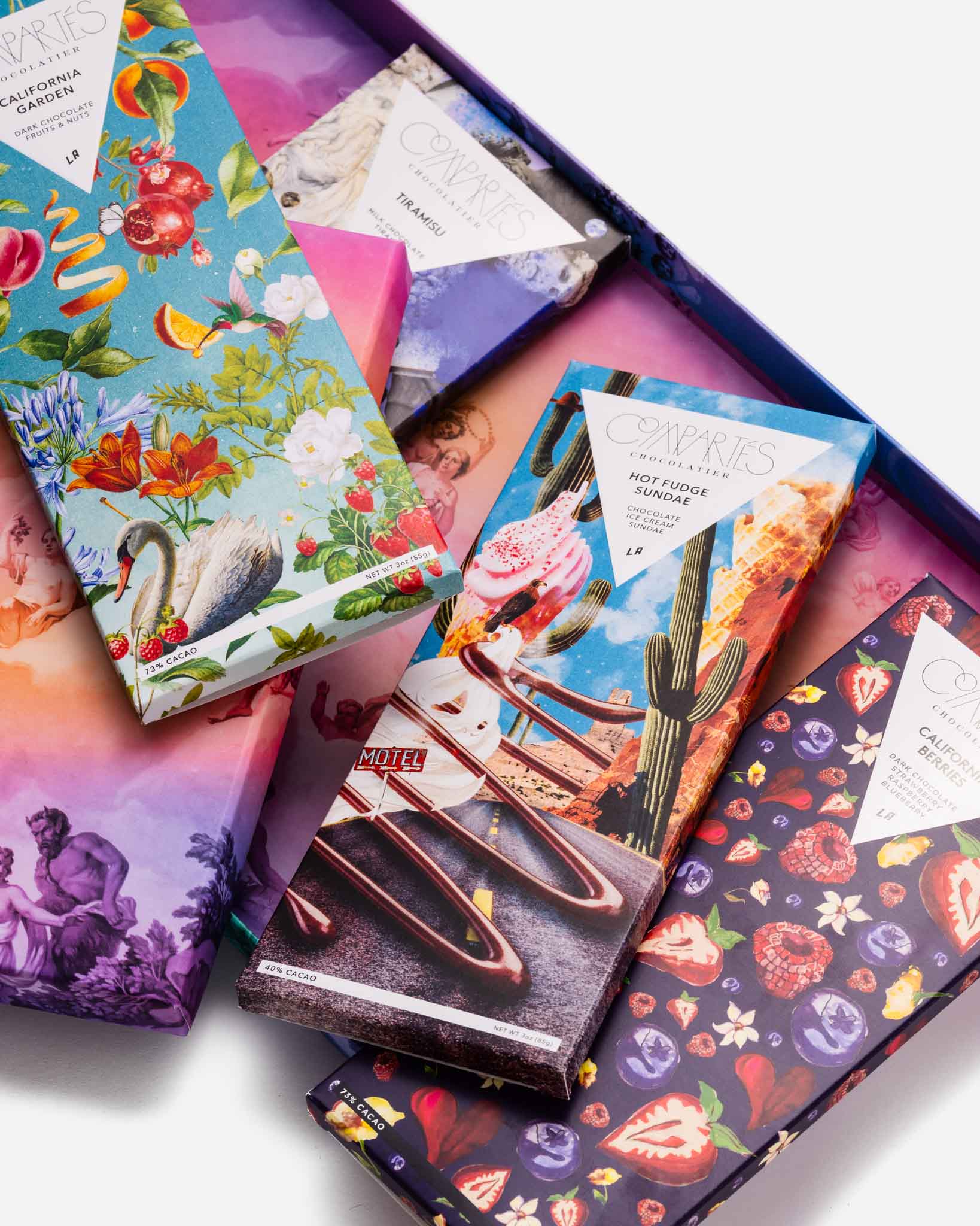 Chocolate Is Art - Gourmet Chocolate Bars Gift Box - Image 4