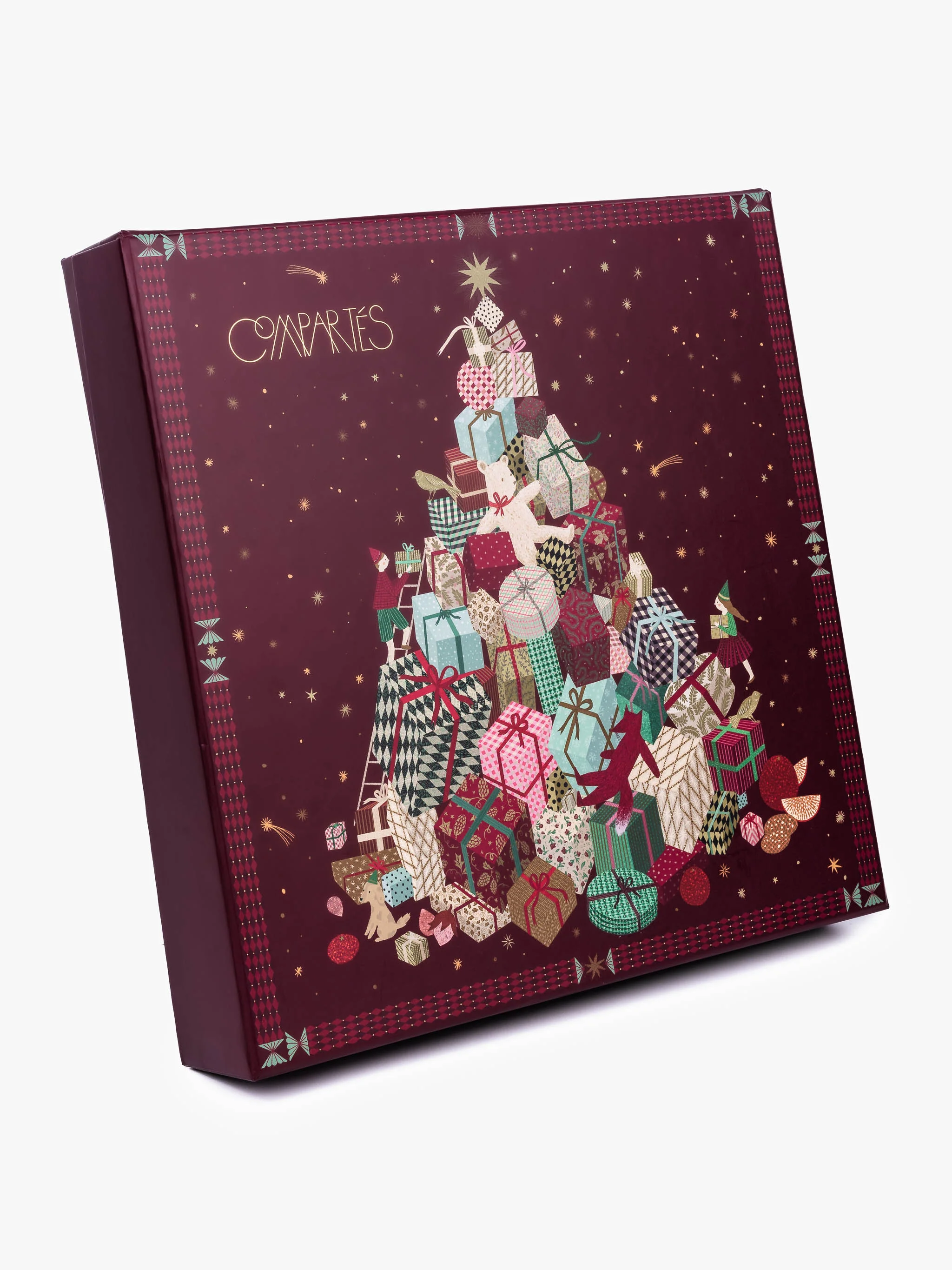 Chocolate Christmas Present Gift Box - Image 3