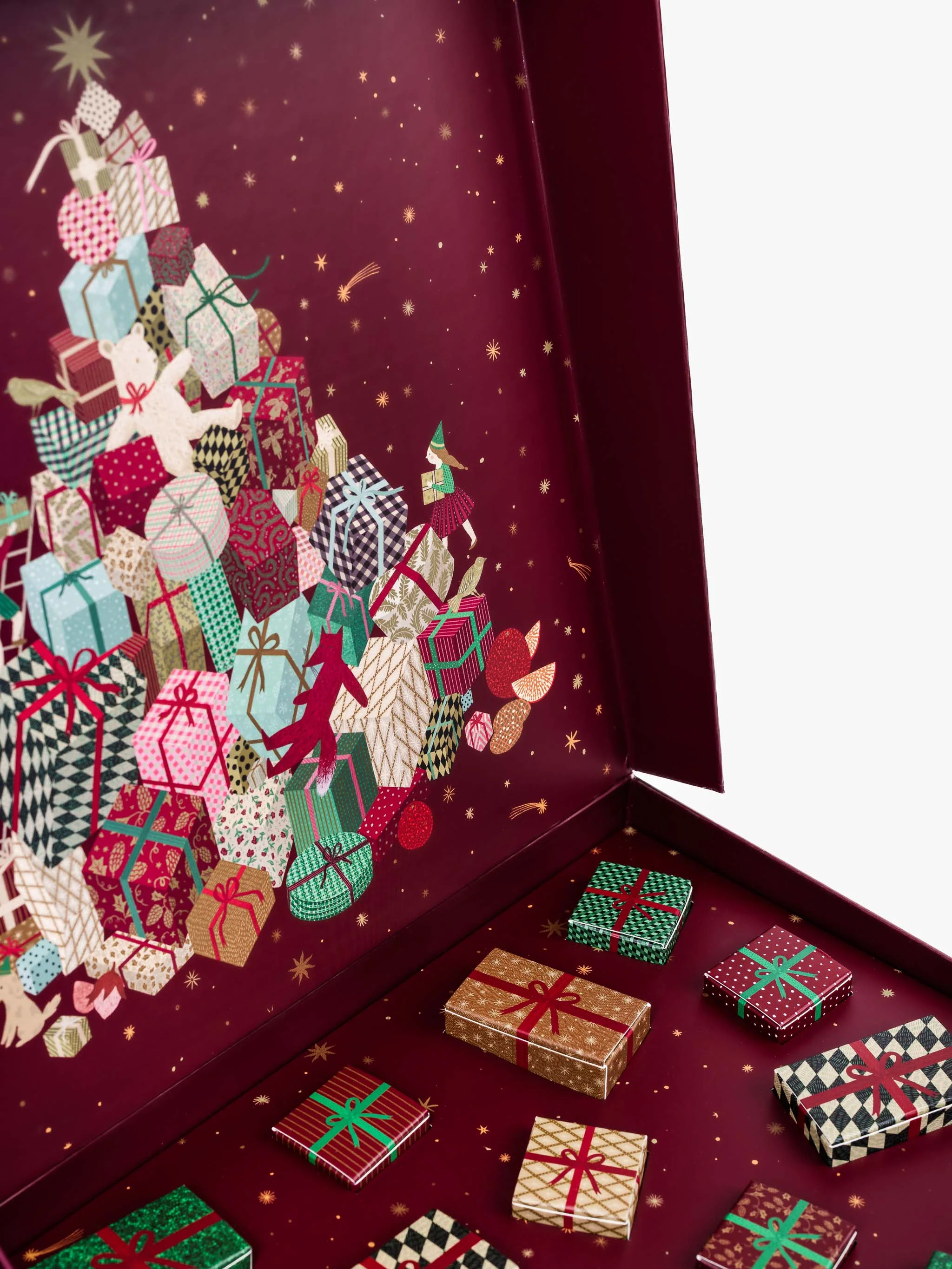 Chocolate Christmas Present Gift Box - Image 4