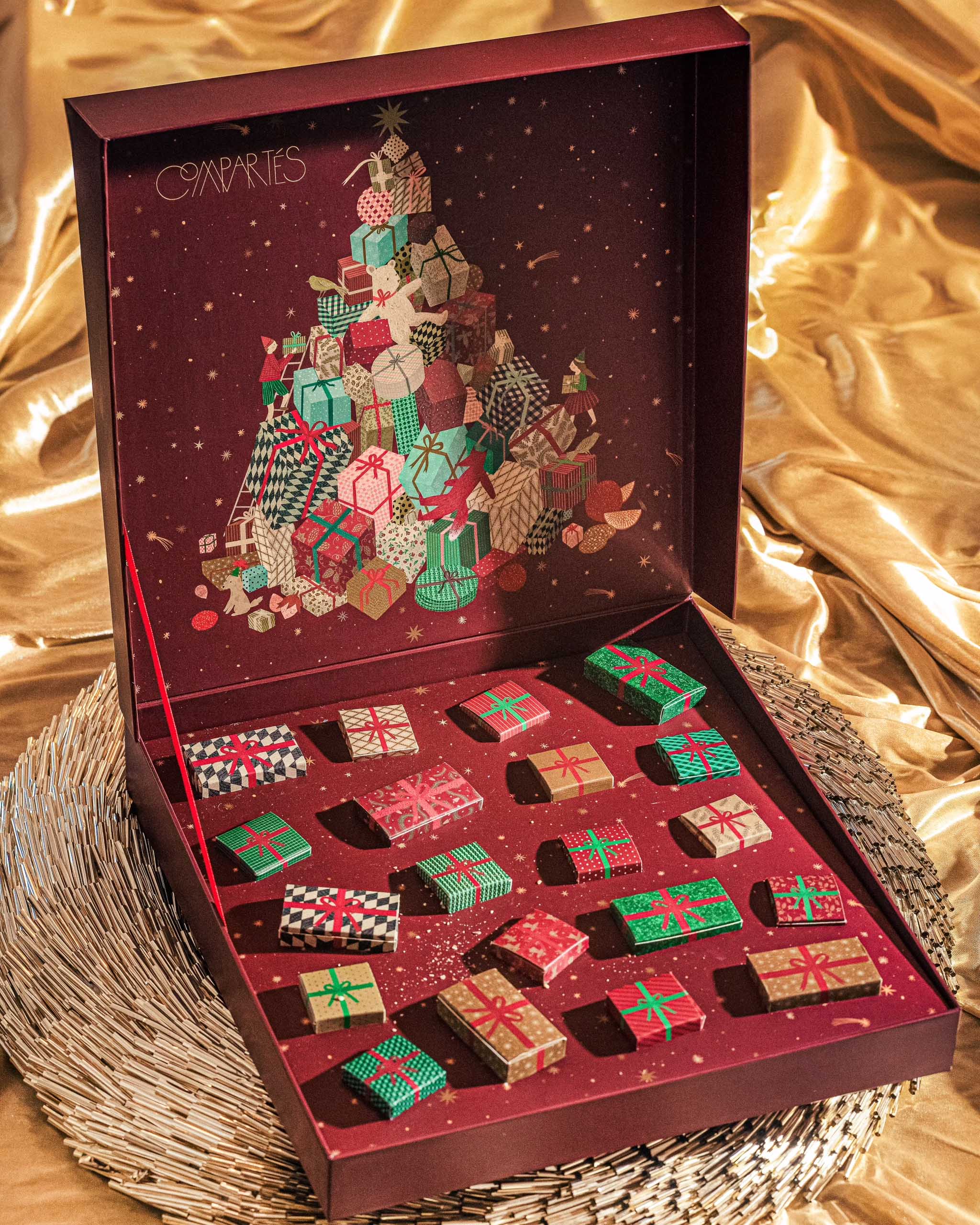 Chocolate Christmas Present Gift Box - Image 5
