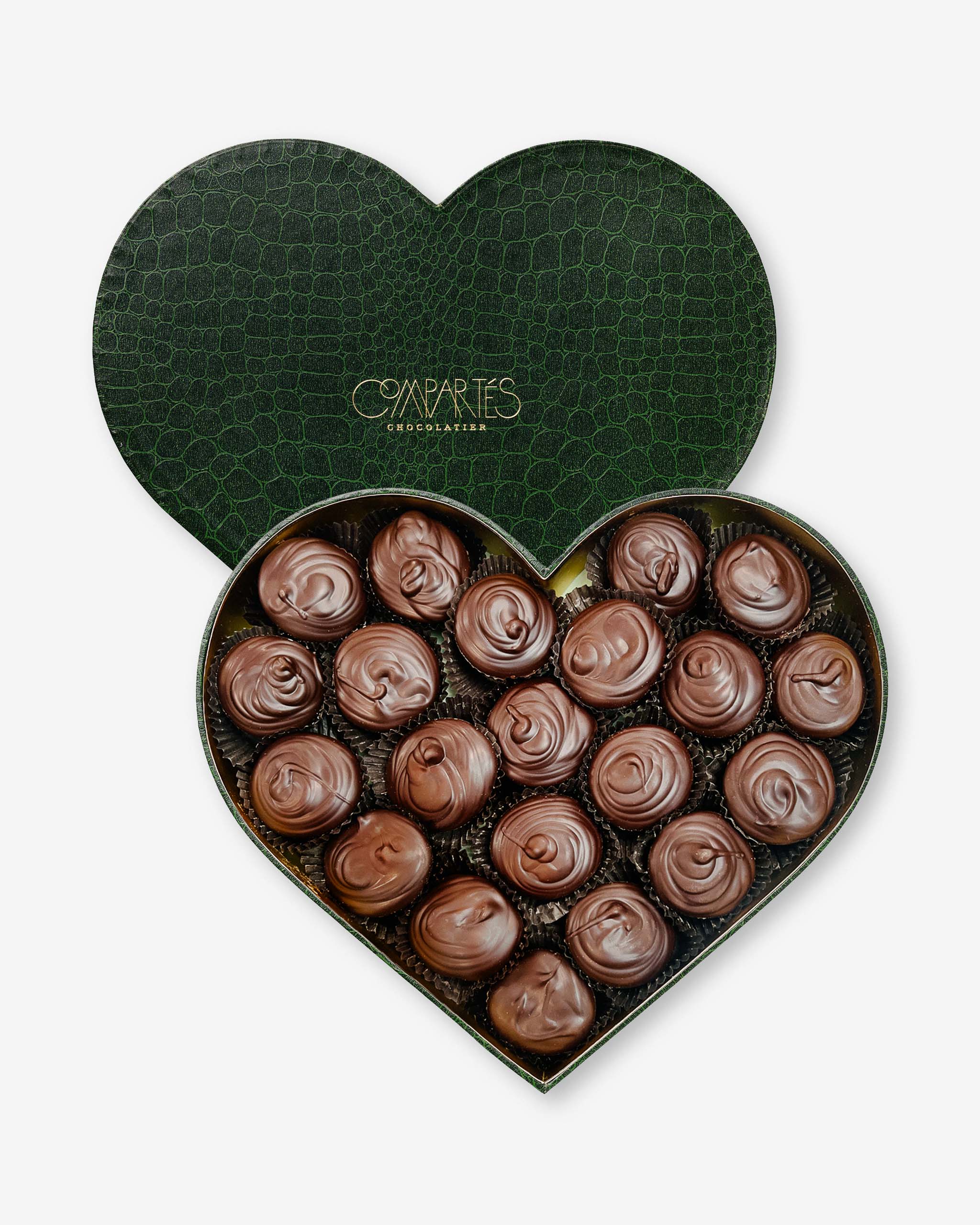 Valentine's Dubai Chocolate Pistachio Knafeh Cups - Heart Box