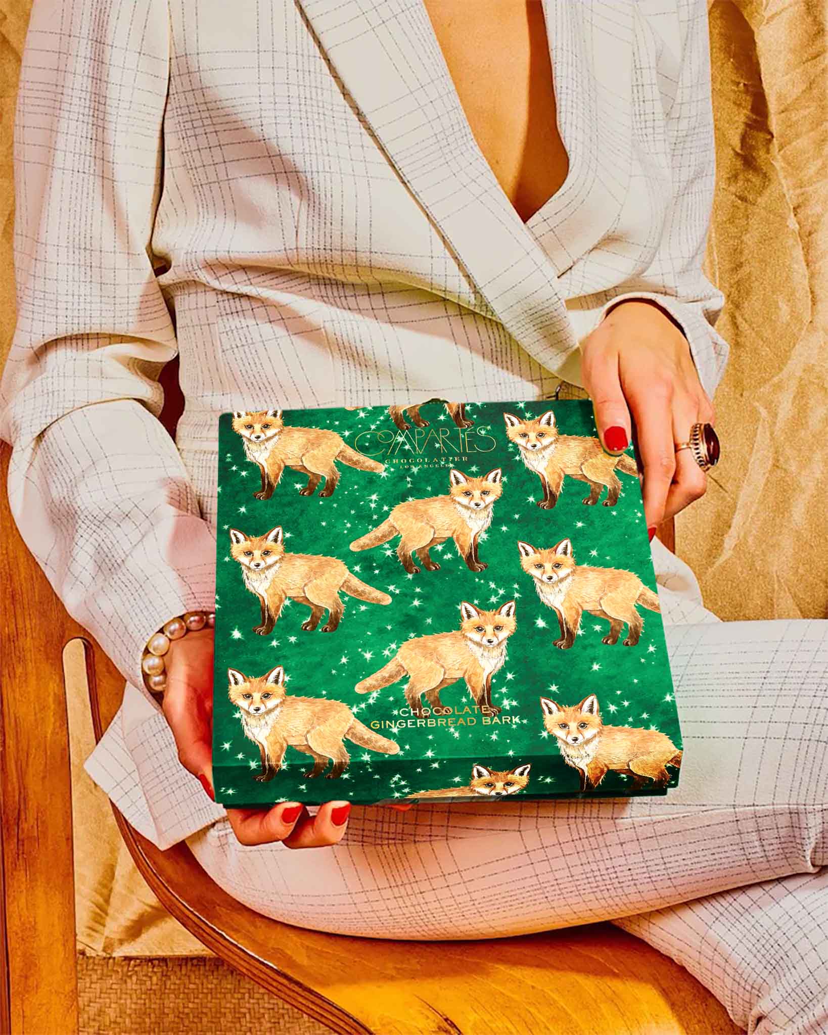 Gingerbread Bark Breakable Chocolate - Luxury Gift Box - Image 4