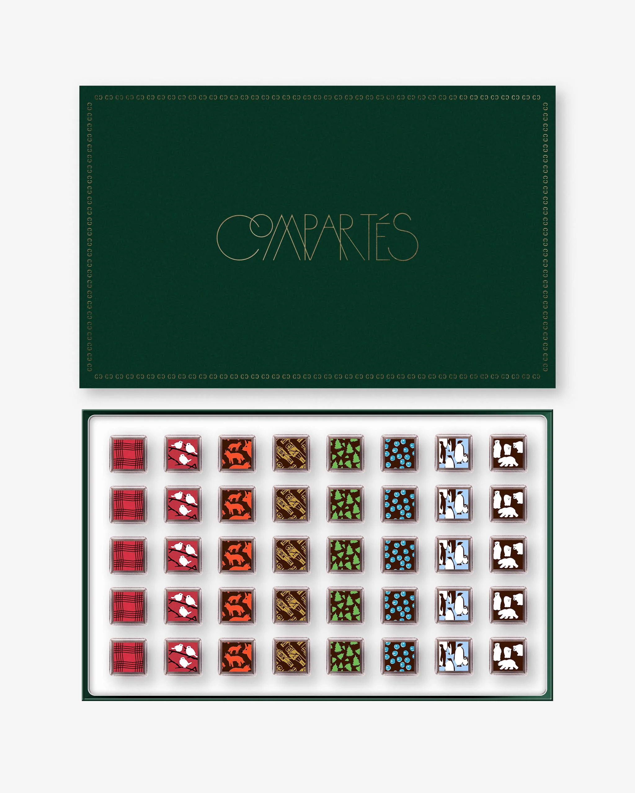 40 Piece Holiday Chocolates - Luxury Limited Edition Box