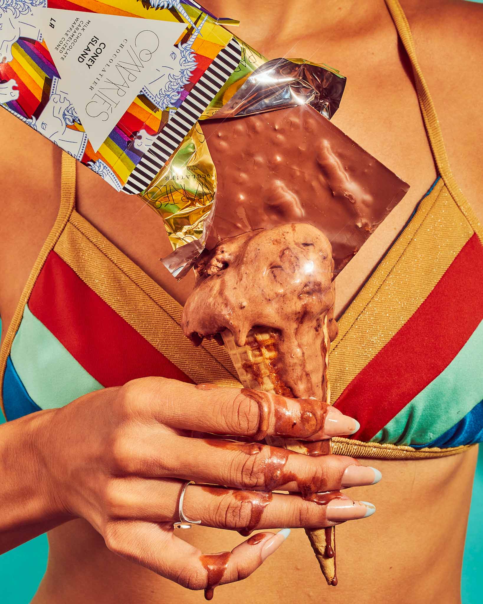 Caramelized Waffle Cone Chocolate Bar - Image 3
