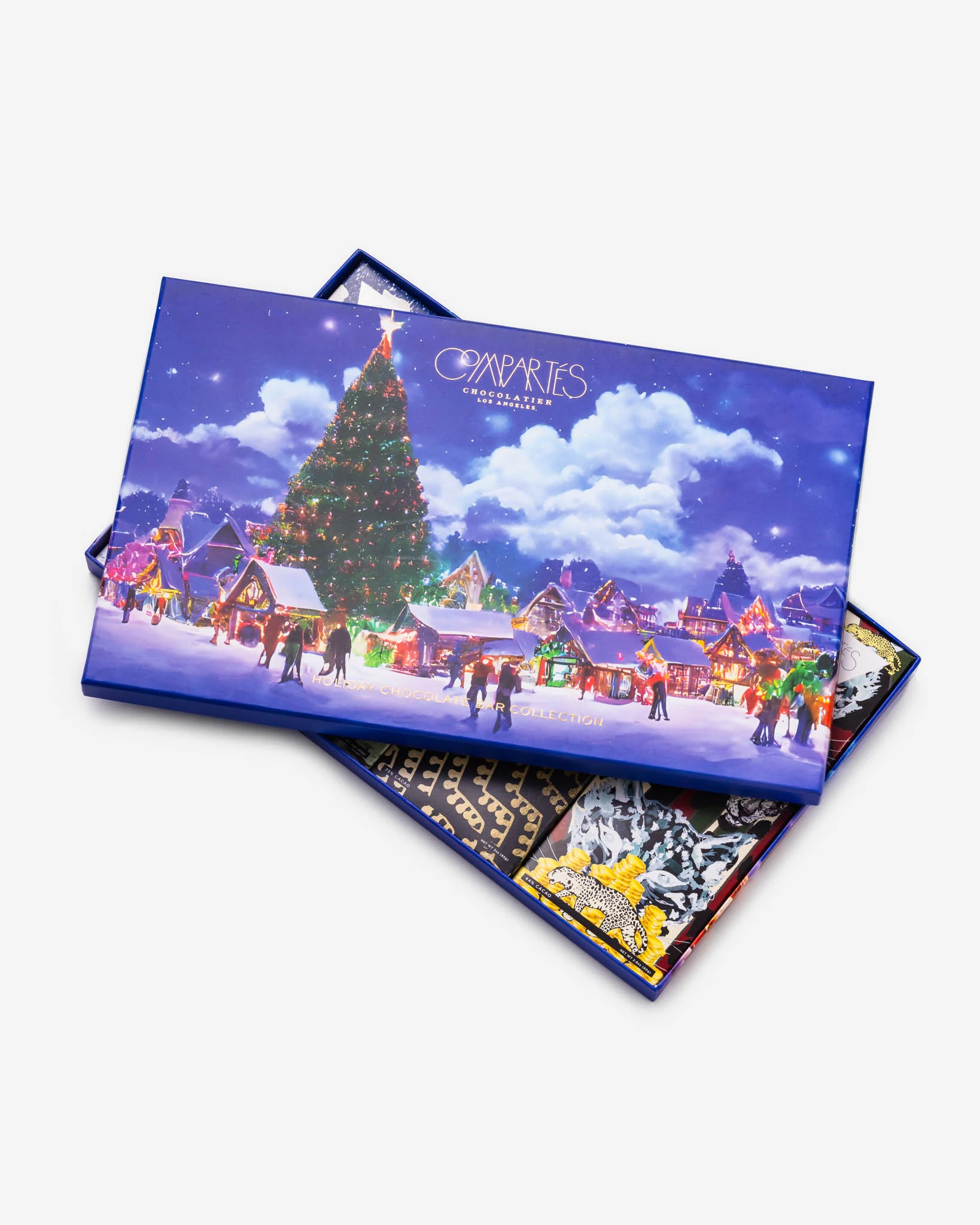 Holiday Chocolate Bars Gift Set - Premium Chocolate Box - Image 2