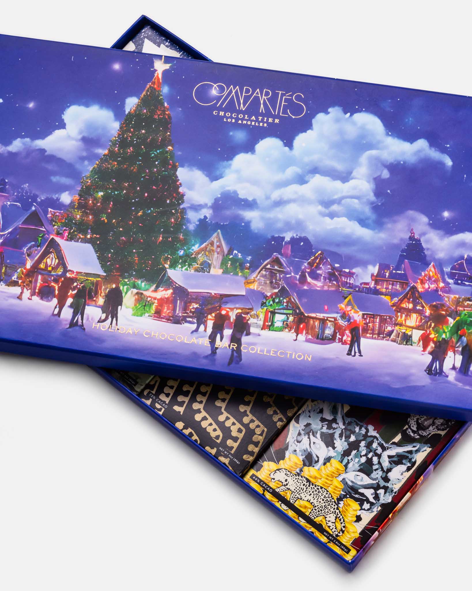 Holiday Chocolate Bars Gift Set - Premium Chocolate Box - Image 3