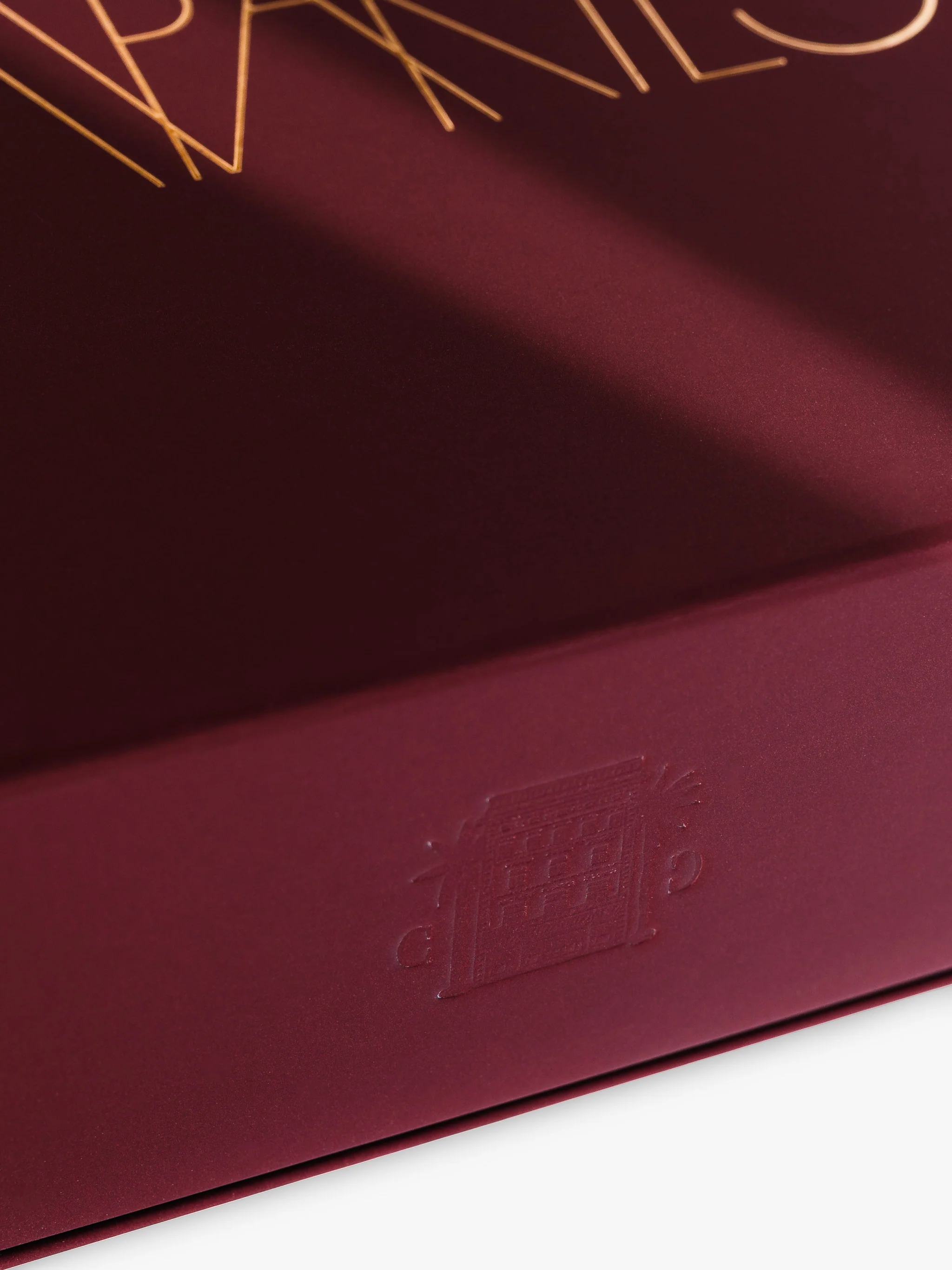 Burgundy Luxury Chocolate Drawer Gift Box - Chocolate & Fruit Selection - Image 3