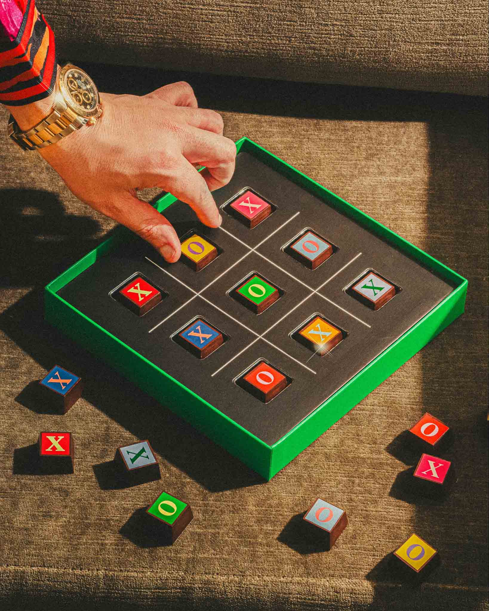 Edible Tic Tac Toe Chocolate Game Gift Box - Image 5